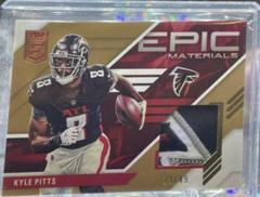 Kyle Pitts [Prime] #14 Football Cards 2023 Panini Donruss Elite Epic Materials Prices