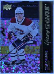 Cole Caufield [Speckled Rainbow] #201 Hockey Cards 2021 Upper Deck Prices
