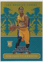Jordan Clarkson Teal Basketball Cards 2014 Panini Excalibur Crusade Prices