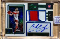 Cade Cunningham [Green] Basketball Cards 2021 Panini One and One Rookie Autographs Prices