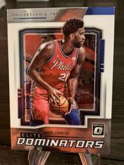 Joel Embiid #4 Basketball Cards 2021 Panini Donruss Optic Elite Dominators Prices