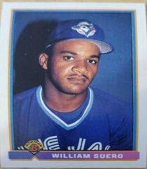 William Suero #8 Baseball Cards 1991 Bowman Prices