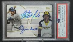 Fernando Tatis Jr., Ozzie Smith [Autograph] #2-A Baseball Cards 2019 Topps on Demand Dynamic Duals Prices