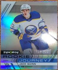 Jack Quinn #RJ-6 Hockey Cards 2022 Upper Deck Synergy Rookie Journey Home Prices