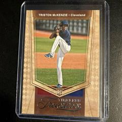 Triston McKenzie #7 Baseball Cards 2021 Panini Chronicles Timeless Treasures Prices