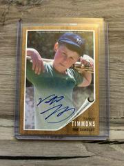 Timmy Timmons [Autograph] #TIM Baseball Cards 2018 Topps Archives the Sandlot Prices