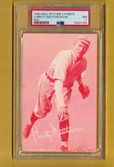 Christy Mathewson Baseball Cards 1980 Hall of Fame Exhibits Prices