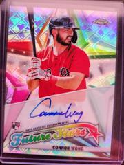 Connor Wong Baseball Cards 2022 Topps Chrome Logofractor Future Stars Autographs Prices