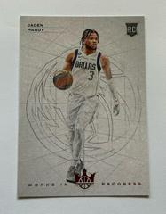 Jaden Hardy [Ruby] #29 Basketball Cards 2022 Panini Court Kings Works in Progress Prices