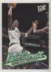 Kevin Garnett #212 Basketball Cards 1996 Ultra Prices
