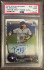 Bo Bichette Baseball Cards 2016 Bowman Draft Chrome Picks Autographs Prices