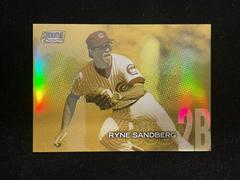 Ryne Sandberg [Gold Minted] #SCC-75 Baseball Cards 2018 Stadium Club Chrome Prices