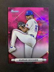 Kumar Rocker [Magenta] Baseball Cards 2023 Bowman Sterling Prices