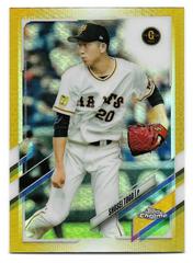Shosei Togo [Gold] #207 Baseball Cards 2021 Topps Chrome NPB Nippon Professional Prices