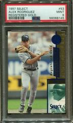 Alex Rodriguez [Registered Gold] #53 Baseball Cards 1997 Select Prices
