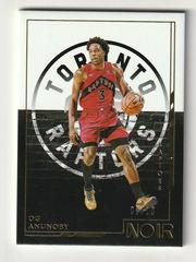 OG Anunoby [Gold] #108 Basketball Cards 2021 Panini Noir Prices