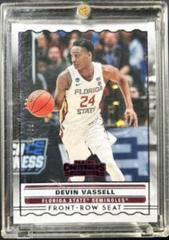 Devin Vassell [Blue] #SS-15 Basketball Cards 2020 Panini Contenders Draft Picks Front Row Seat Prices