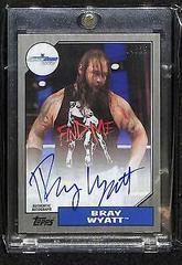 Bray Wyatt [Silver] Wrestling Cards 2017 Topps WWE Heritage Autographs Prices