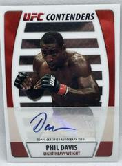 Phil Davis #CA-PD Ufc Cards 2011 Topps UFC Title Shot Contenders Autographs Prices