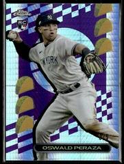 Oswald Peraza Baseball Cards 2023 Topps Chrome TacoFractor Prices