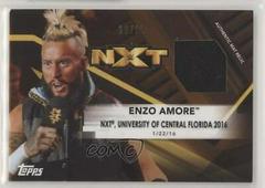 Enzo Amore [Bronze] Wrestling Cards 2017 Topps WWE NXT Mat Relics Prices