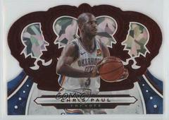 Chris Paul [Crystal Red] Basketball Cards 2019 Panini Crown Royale Prices
