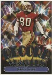 Jerry Rice Football Cards 1999 Topps Record Numbers Prices