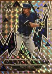 Corey Seager [Mosaic] #CG-4 Baseball Cards 2022 Panini Mosaic Capital Gains Prices