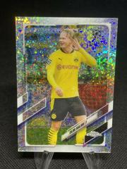 Erling Haaland [Speckle] Soccer Cards 2020 Topps Chrome UEFA Champions League Prices
