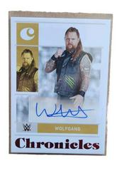 Wolfgang [Red] Wrestling Cards 2022 Panini Chronicles WWE Signatures Prices