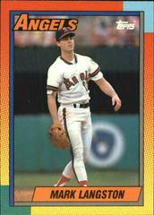 Mark Langston #54T Baseball Cards 1990 Topps Traded Tiffany Prices