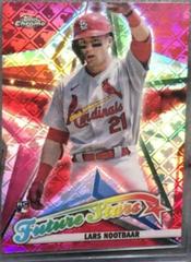 Lars Nootbaar [Red] #FS-8 Baseball Cards 2022 Topps Chrome Logofractor Future Stars Prices