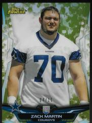 Zack Martin [Camo Refractor] Football Cards 2014 Topps Finest Prices