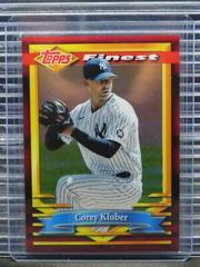 Corey Kluber [Red Refractor] Baseball Cards 2021 Topps Finest Flashbacks Prices