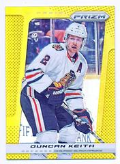 Duncan Keith [Gold Prizm] #124 Hockey Cards 2013 Panini Prizm Prices