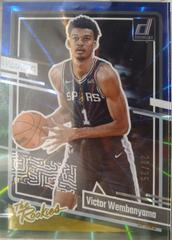 Victor Wembanyama [Blue Green] #1 Basketball Cards 2023 Panini Donruss The Rookies Prices