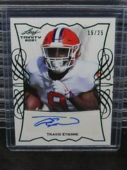 Travis Etienne [Green] #TPA-TE1 Football Cards 2021 Leaf Trinity Portrait Autographs Prices