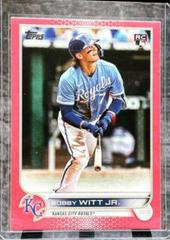 Bobby Witt Jr. [Mother's Day Pink] #US100 Baseball Cards 2022 Topps Update Prices