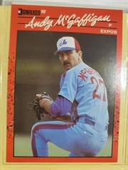 Andy McGaffigan #574 #574 Baseball Cards 1990 Donruss Prices