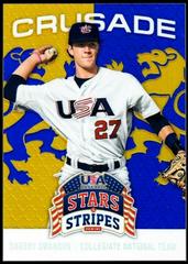 Dansby Swanson [Crusade Blue] Baseball Cards 2015 Panini USA Stars & Stripes Prices