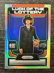 Anthony Black [Silver] #2 Basketball Cards 2023 Panini Prizm Luck of the Lottery Prices