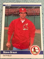 Steve Braun Baseball Cards 1984 Fleer Prices