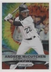Andrew McCutchen [Tie Dyed Prizm] #25 Baseball Cards 2015 Panini Prizm Prices