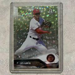 Luis Garcia [Ice Foil] Baseball Cards 2021 Bowman Platinum Prices