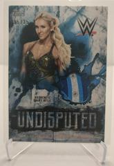 Charlotte Flair [Blue] Wrestling Cards 2018 Topps WWE Undisputed Prices