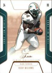 Ricky Williams [Collection] Football Cards 2003 Flair Prices