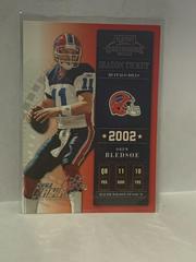 Drew Bledsoe [Hawaii 2003] #1 Football Cards 2002 Playoff Contenders Prices
