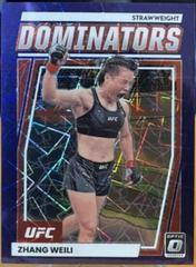 Zhang Weili [Purple Velocity] #15 Ufc Cards 2023 Panini Donruss Optic UFC Dominators Prices