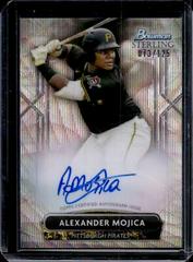 Alexander Mojica [Wave] #PA-AM Baseball Cards 2022 Bowman Sterling Prospect Autographs Prices