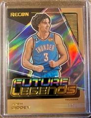 Josh Giddey [Gold] #21 Basketball Cards 2022 Panini Recon Future Legends Prices